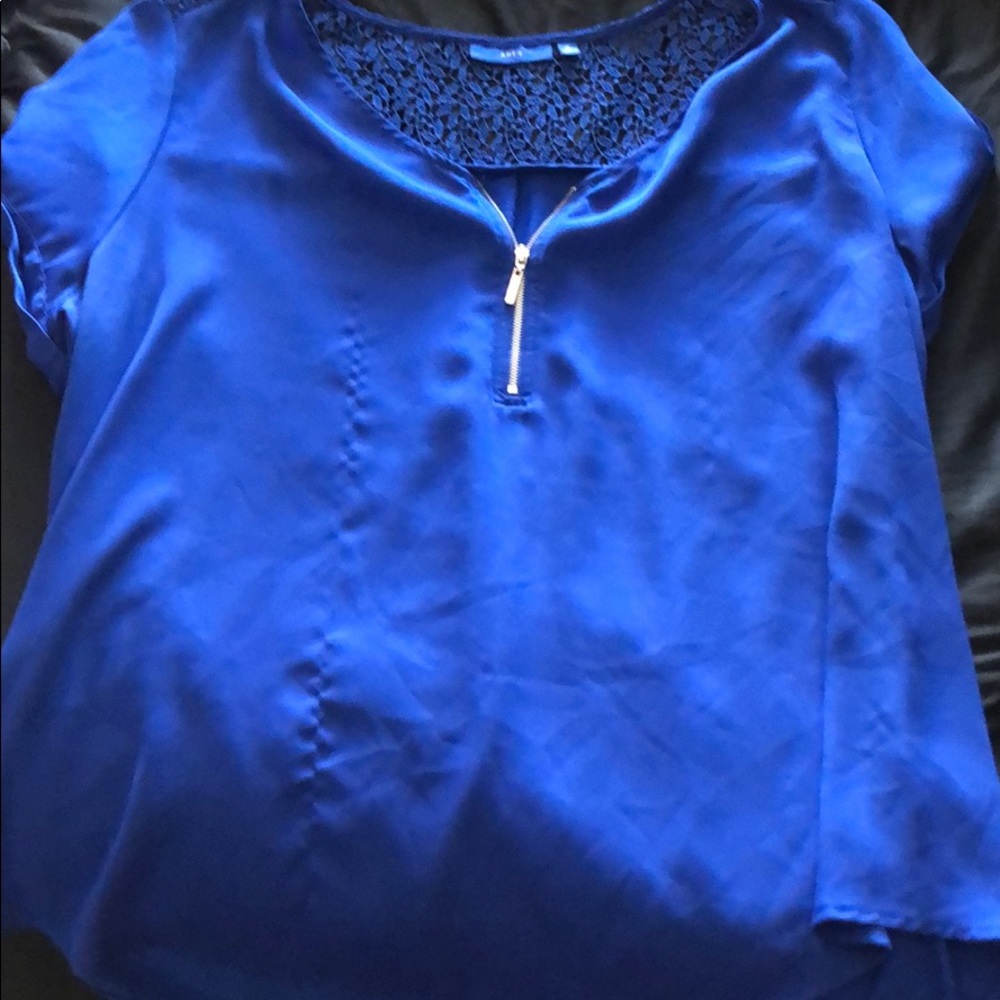 Blue apt 9 blouse